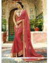 Red Fancy Fabric Classic Designer Saree