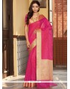 Art Silk Woven Work Designer Traditional Saree