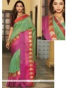 Art Silk Woven Work Traditional Designer Saree