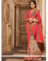 Art Silk Embroidered Work Designer Saree