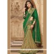 Green Designer Saree