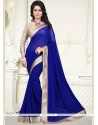 Patch Border Work Casual Saree