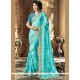 Georgette Blue Casual Saree