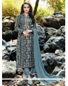 Print Work Churidar Suit