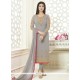 Ayesha Takia Grey Faux Georgette Churidar Designer Suit