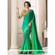 Art Silk Green Traditional Designer Saree