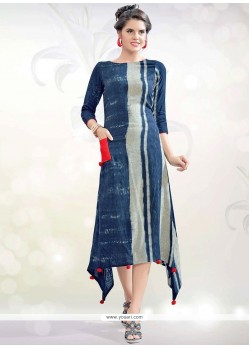 Multi Colour Party Wear Kurti