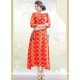 Print Work Party Wear Kurti