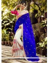 Designer Half N Half Saree For Wedding