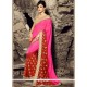 Faux Chiffon Embroidered Work Designer Saree