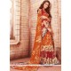 Faux Georgette Multi Colour Print Work Printed Saree