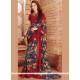 Faux Georgette Printed Saree