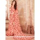 Faux Georgette Print Work Printed Saree