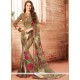 Faux Georgette Printed Saree