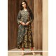 Multi Colour Print Work Cotton Party Wear Kurti