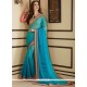 Patch Border Work Shaded Saree