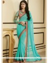 Faux Georgette Classic Saree