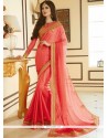 Pink Shaded Saree