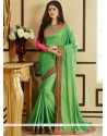 Patch Border Work Classic Designer Saree