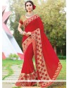 Red Classic Saree