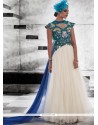 Net Resham Work Designer Gown
