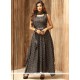 Black Print Work Party Wear Kurti