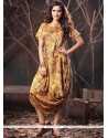 Print Work Party Wear Kurti