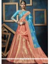 Jacquard Silk Weaving Work Lehenga Choli