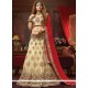 Beige Net Lehenga Choli