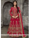 Ayesha Takia Magenta Floor Length Anarkali Suit