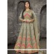 Ayesha Takia Grey Resham Work Floor Length Anarkali Suit