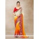 Art Silk Patch Border Work Designer Traditional Saree