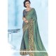 Faux Chiffon Embroidered Work Designer Saree