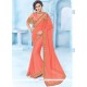 Embroidered Work Faux Chiffon Classic Designer Saree