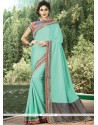 Blue Traditional Designer Saree