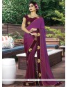 Art Silk Embroidered Work Designer Traditional Saree