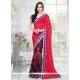 Multi Colour Half N Half Designer Saree