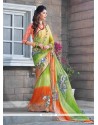 Multi Colour Casual Saree