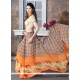 Print Work Multi Colour Casual Saree