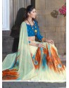 Print Work Multi Colour Printed Saree