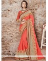 Faux Georgette Designer Saree