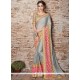 Faux Chiffon Embroidered Work Classic Designer Saree