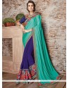 Half N Half Trendy Saree For Festival