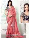 Embroidered Work Art Silk Designer Traditional Saree