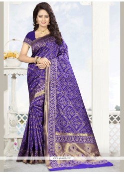 Art Silk Weaving Work Traditional Designer Saree