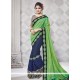 Embroidered Work Designer Half N Half Saree