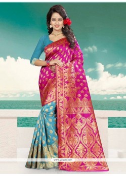 Banarasi Silk Weaving Work Designer Traditional Saree