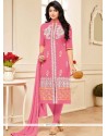 Pink Churidar Suit