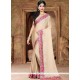 Beige Designer Saree