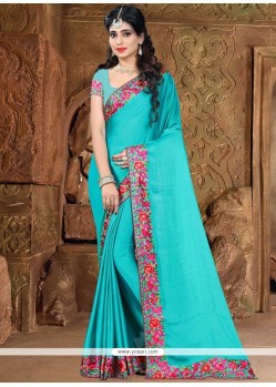 Blue Classic Saree